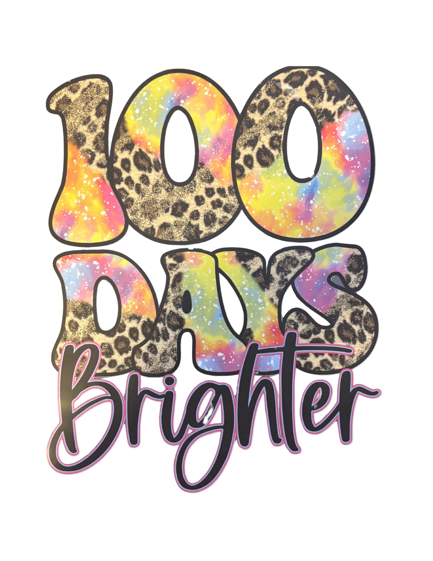 "Kids T-Shirt Bar" - 100 Days Brighter