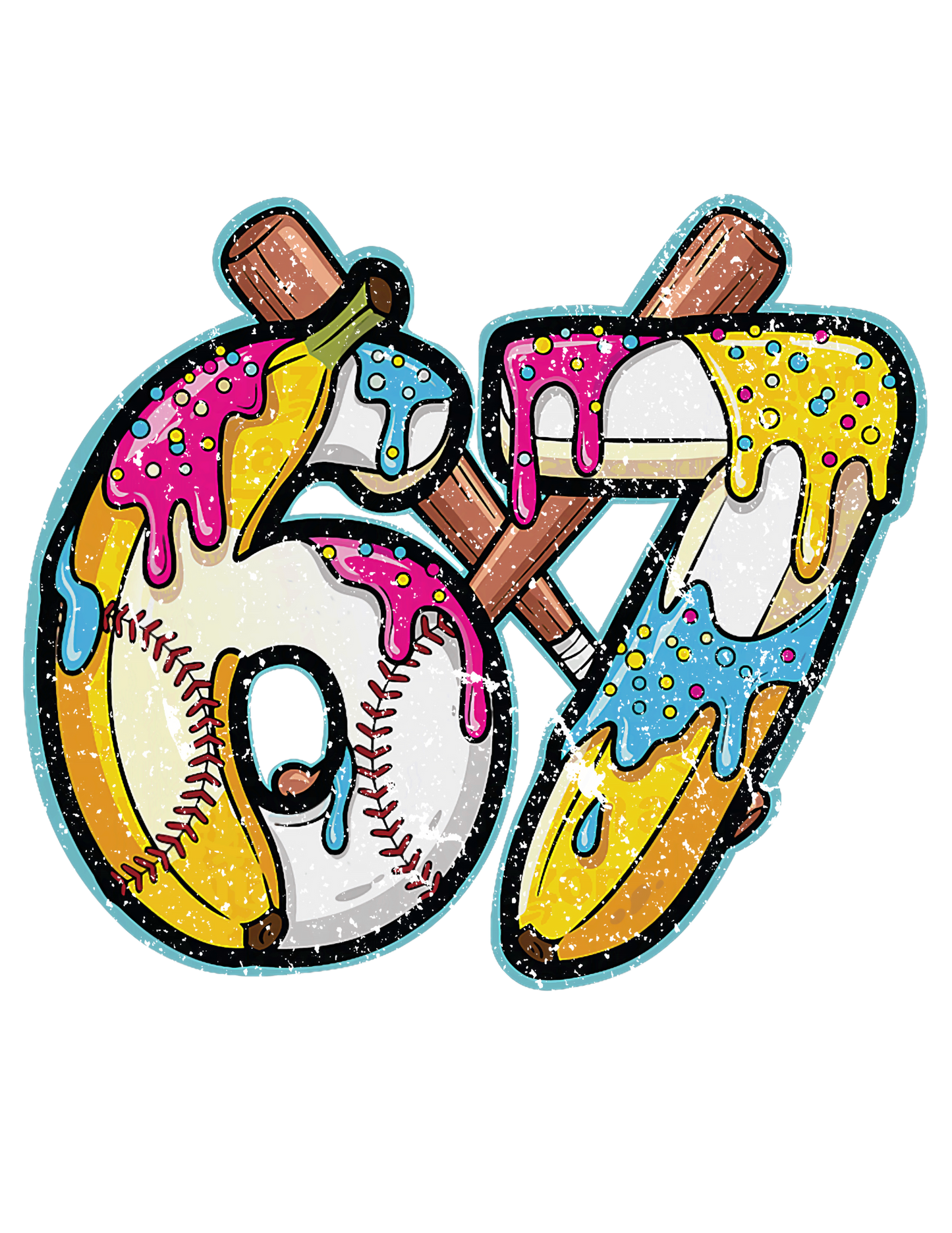 Drippy 6/7 Design - Unisex