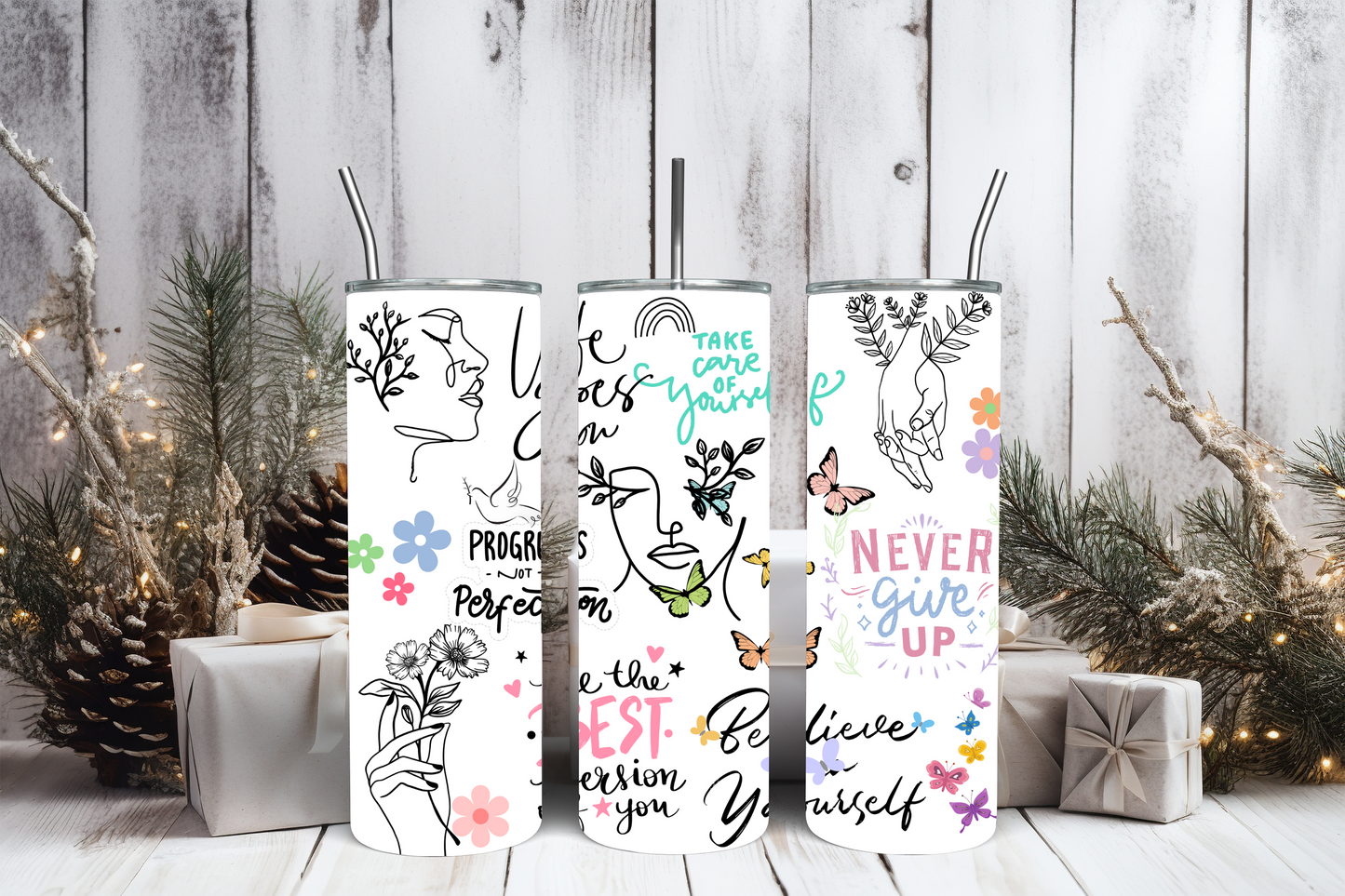 "Inspirational" Tumbler