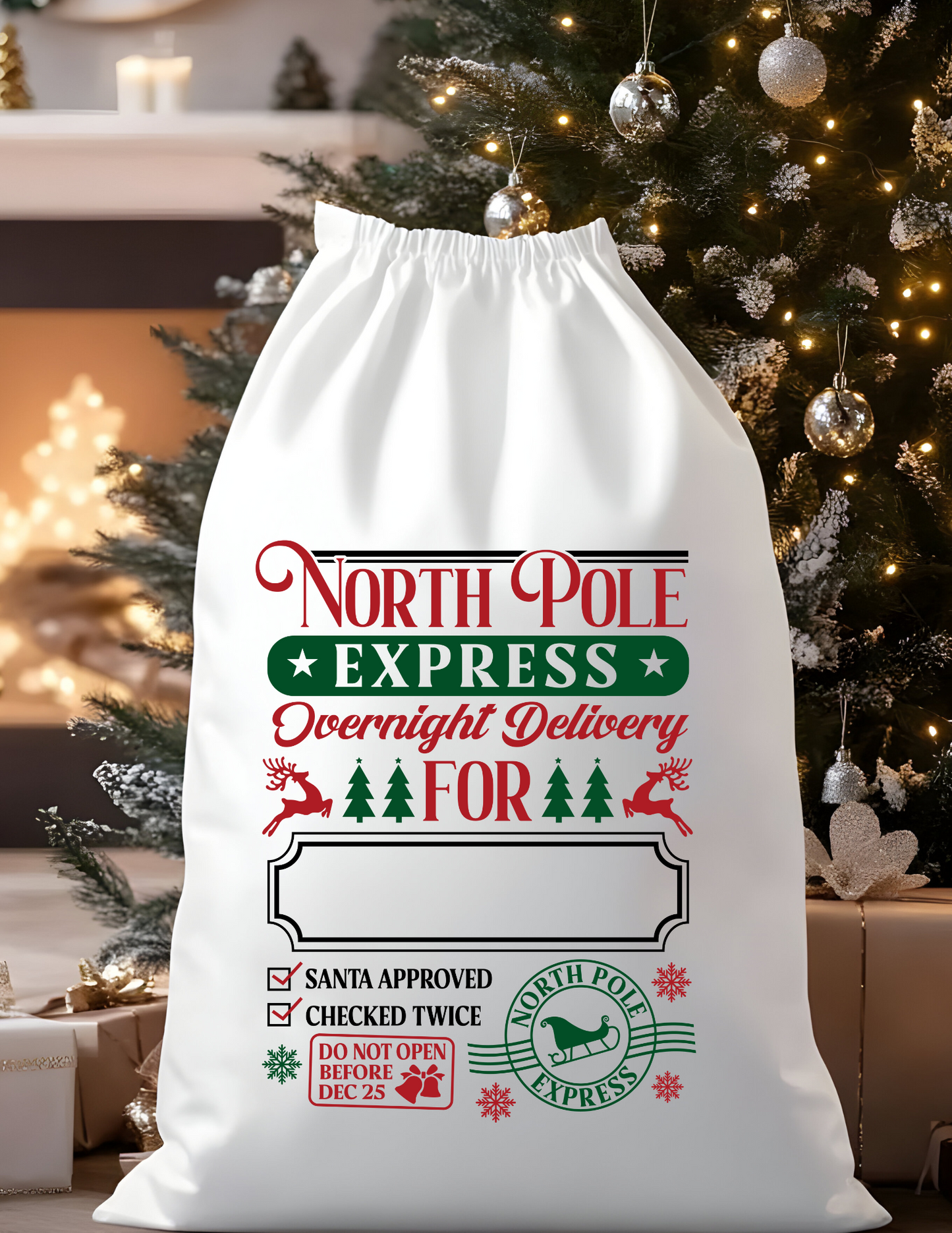 Custom Santa Bags