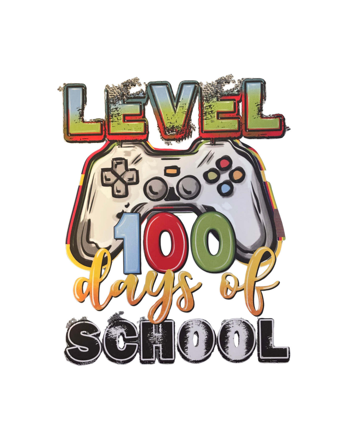 "Kids T-Shirt Bar" - 100 Day of School Gamer