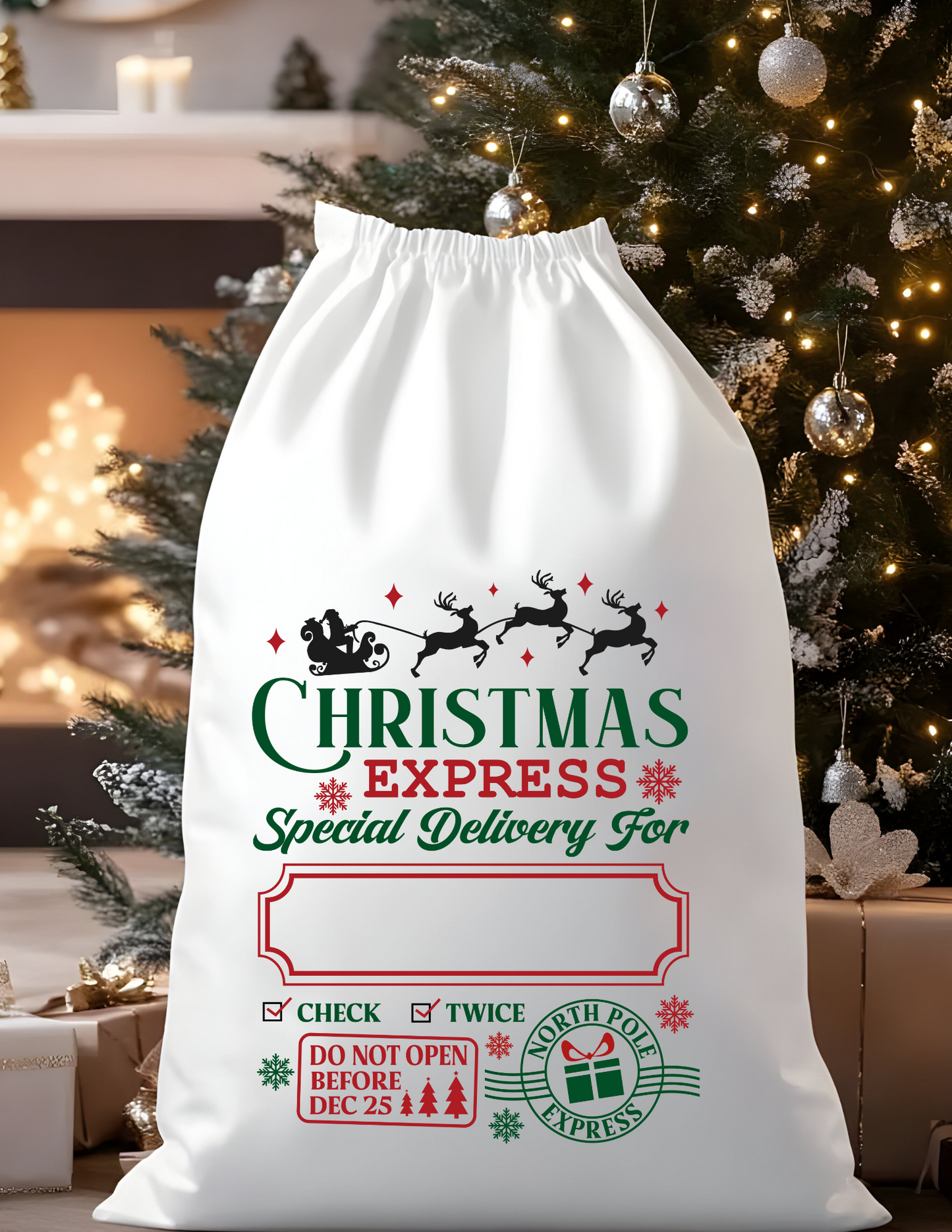 Custom Santa Bags