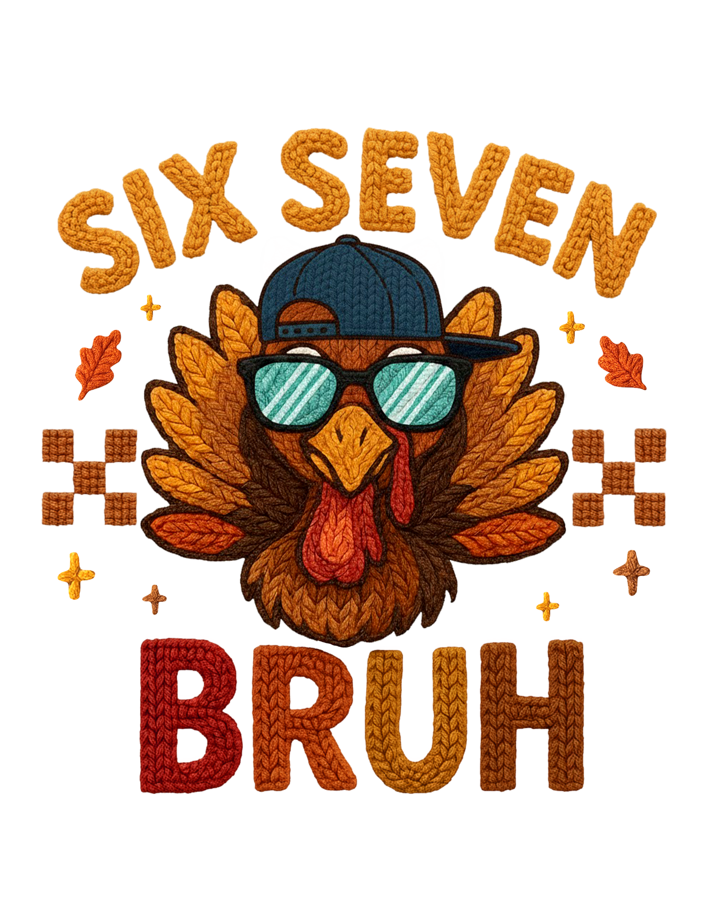 6/7 Thanksgiving Print - Kids T-Shirt Bar