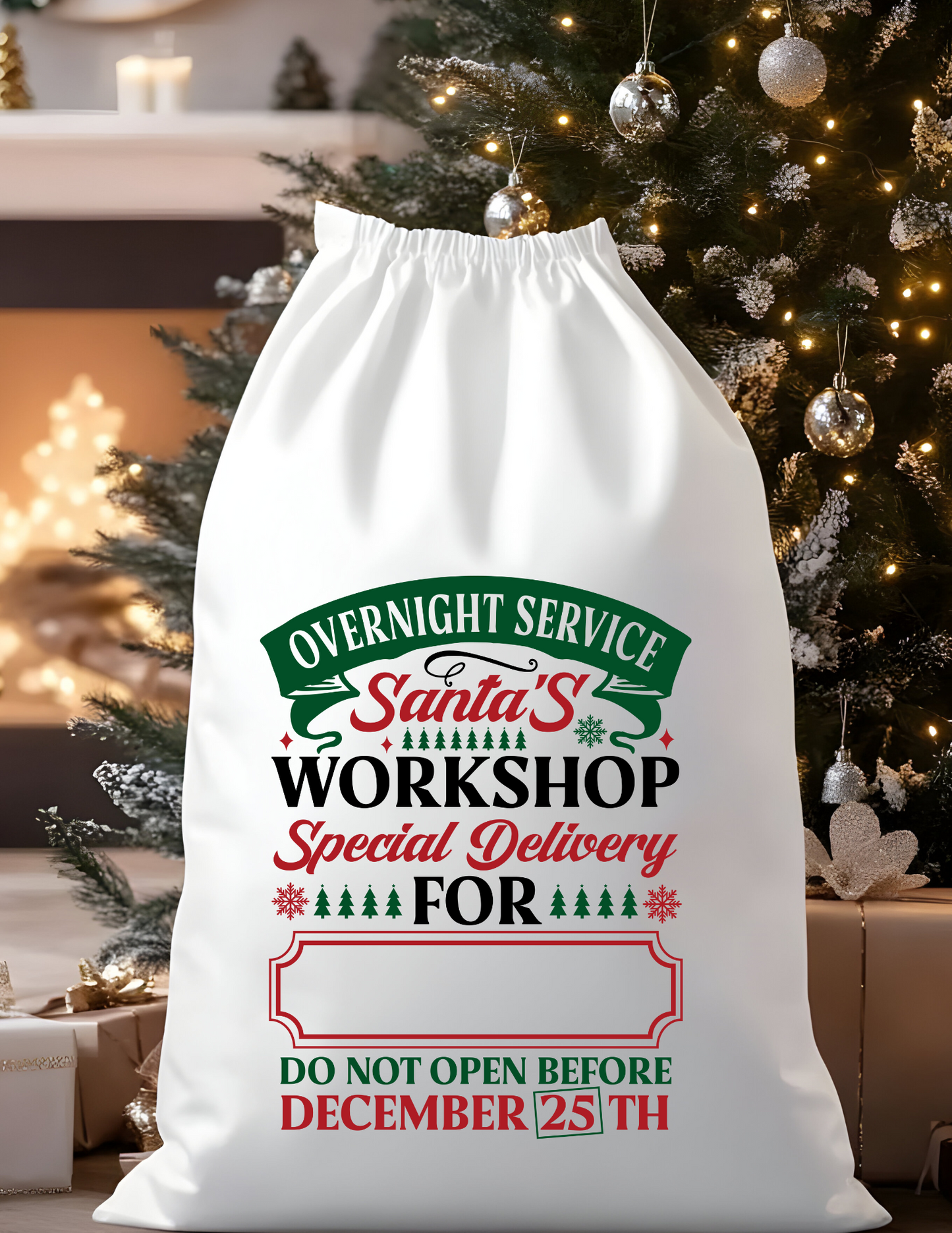 Custom Santa Bags
