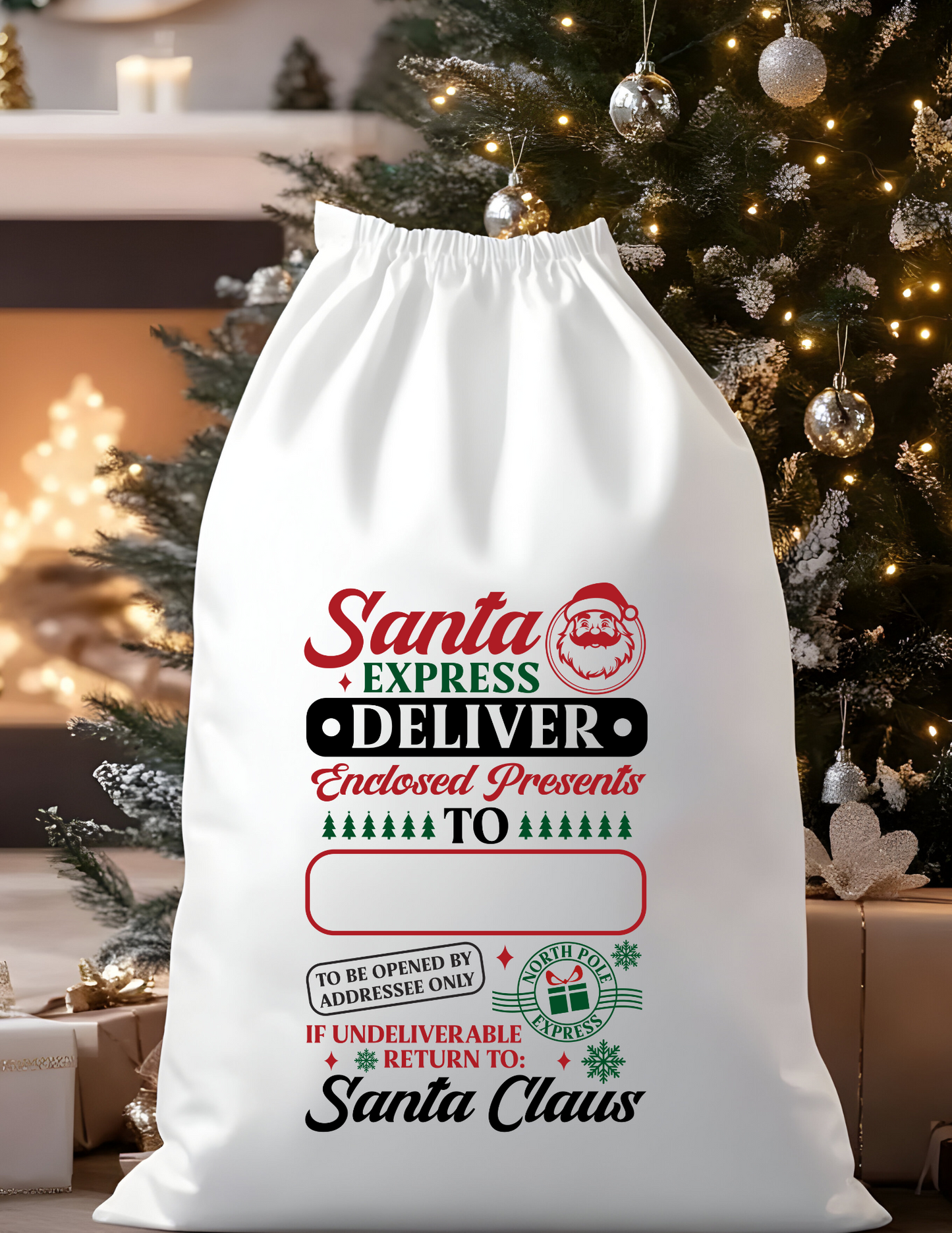 Custom Santa Bags