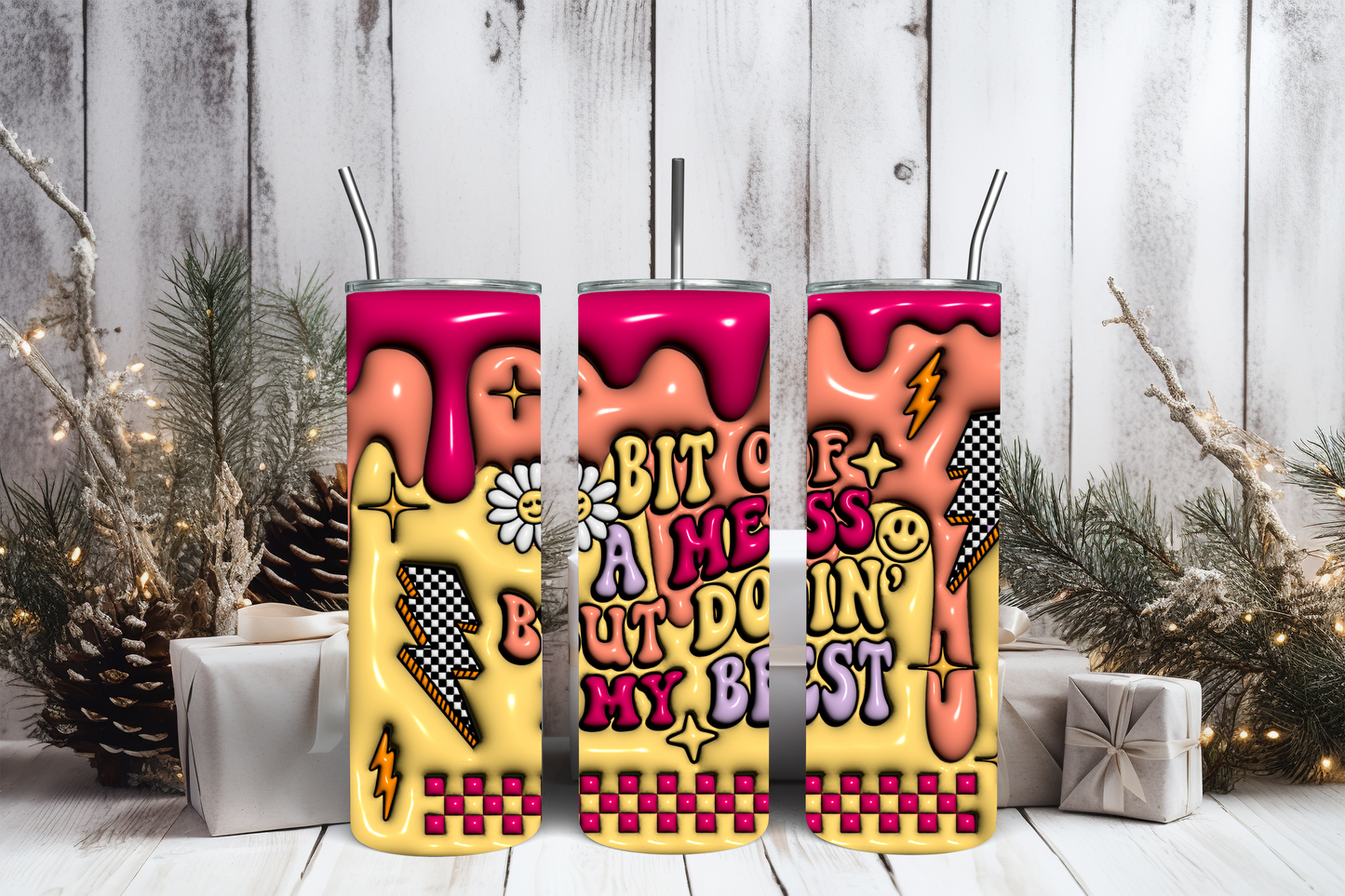 "Bit Of A Mess" Tumbler