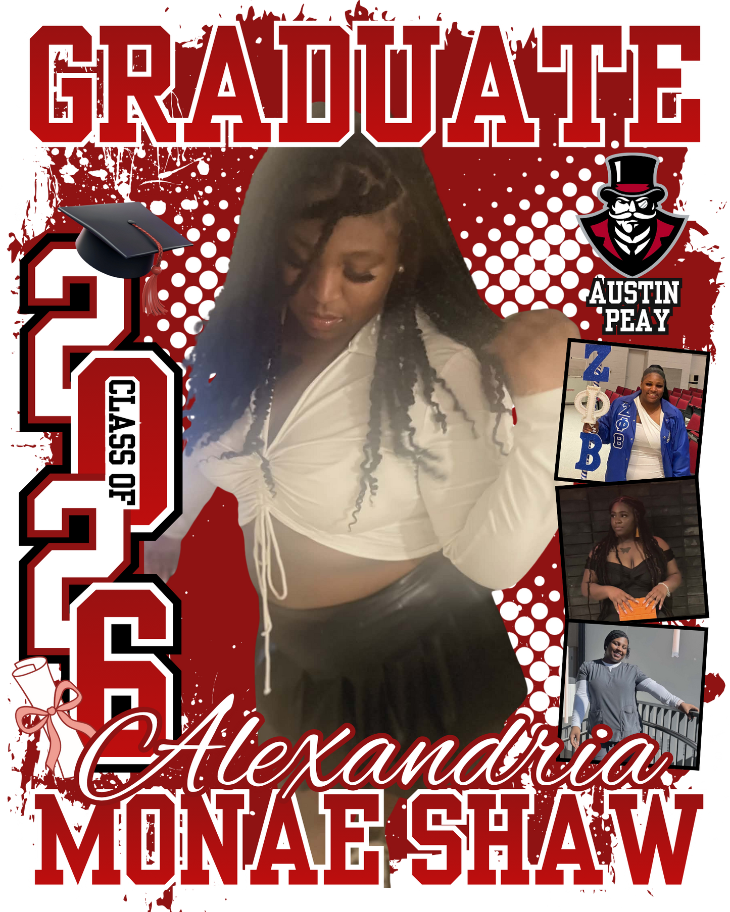 Alexandria Shaw Graduation Tee - Group Order