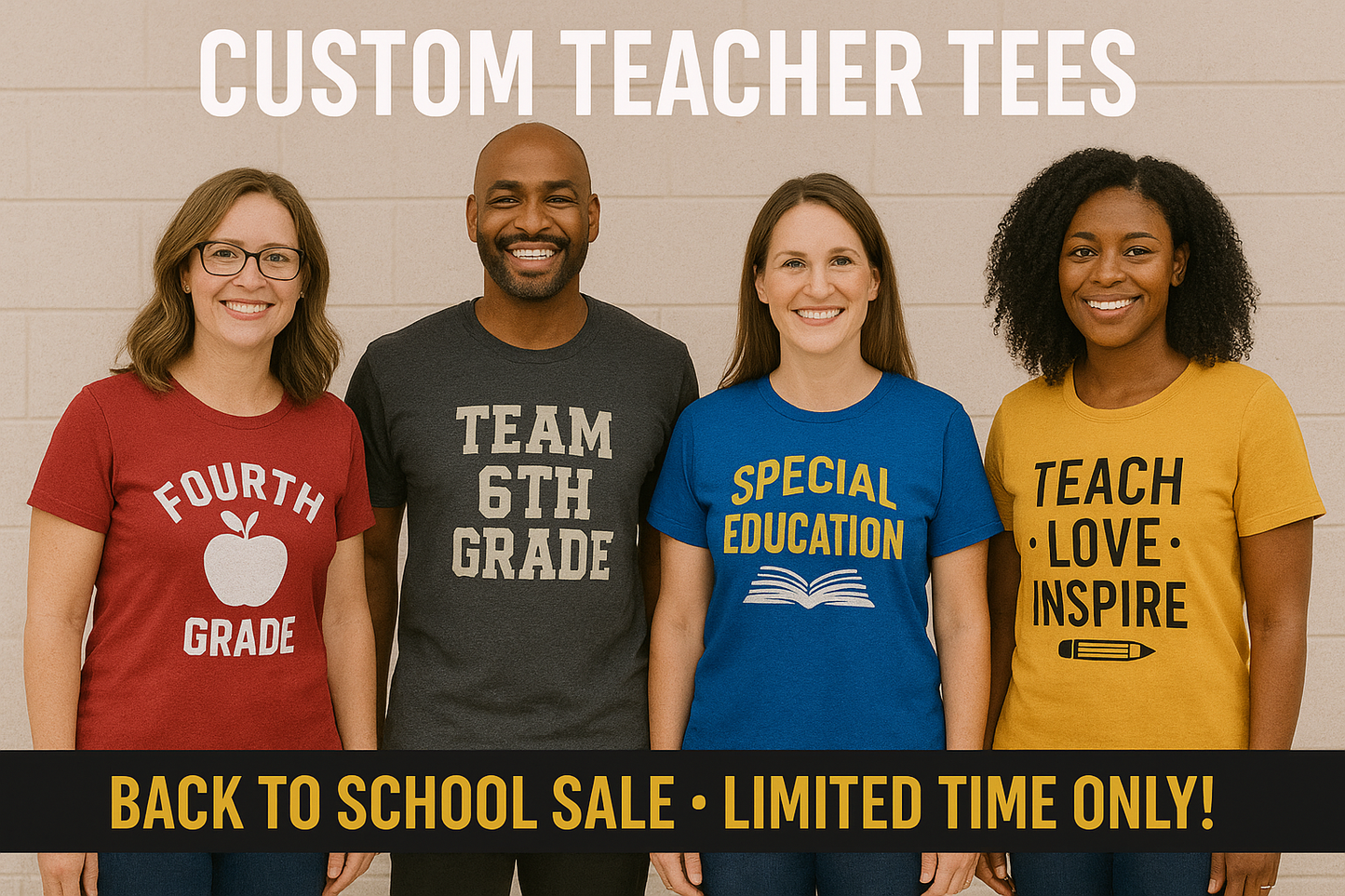 Teacher/Adult - School Spirit Tees