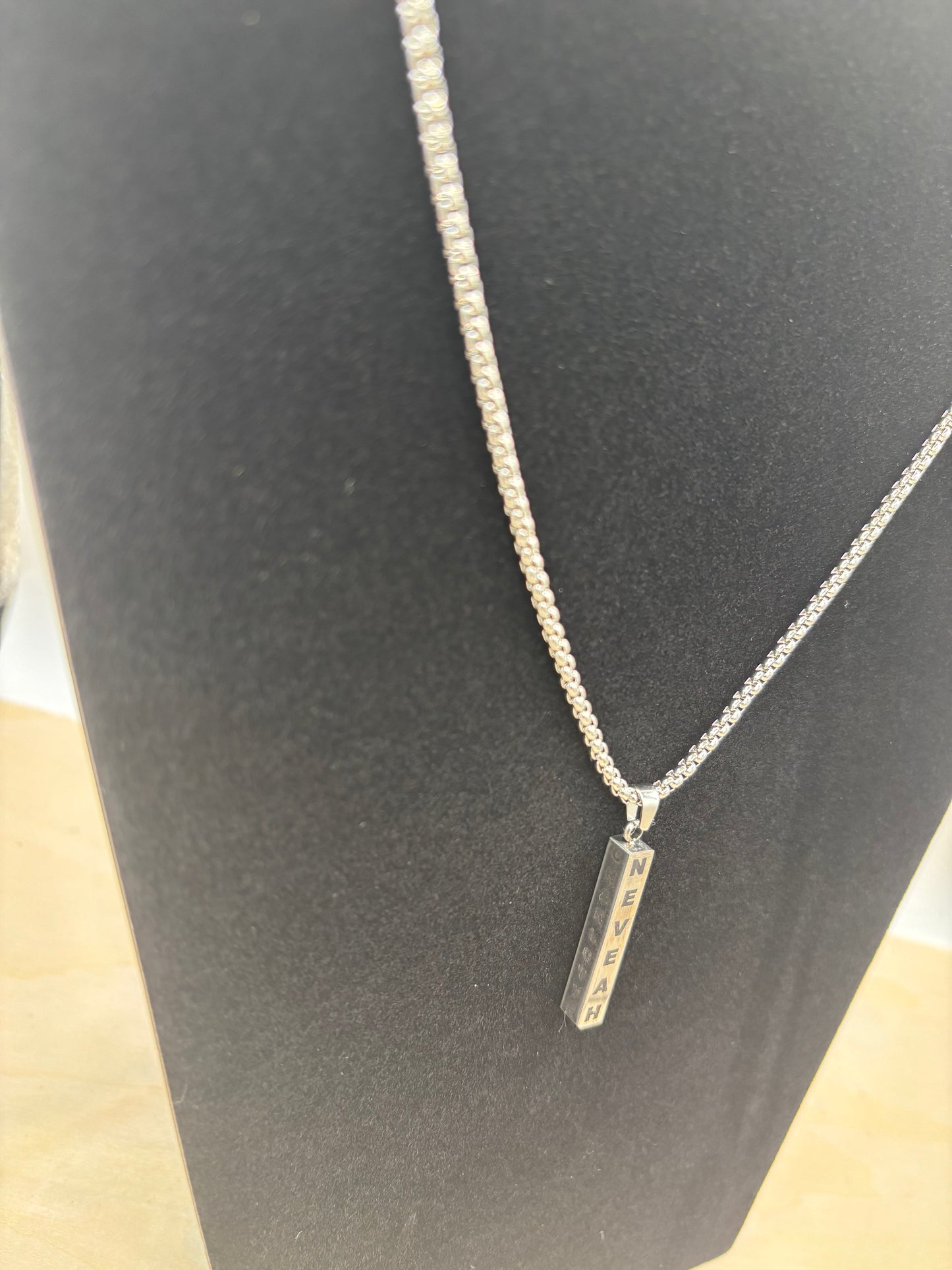 3D Bar Necklace
