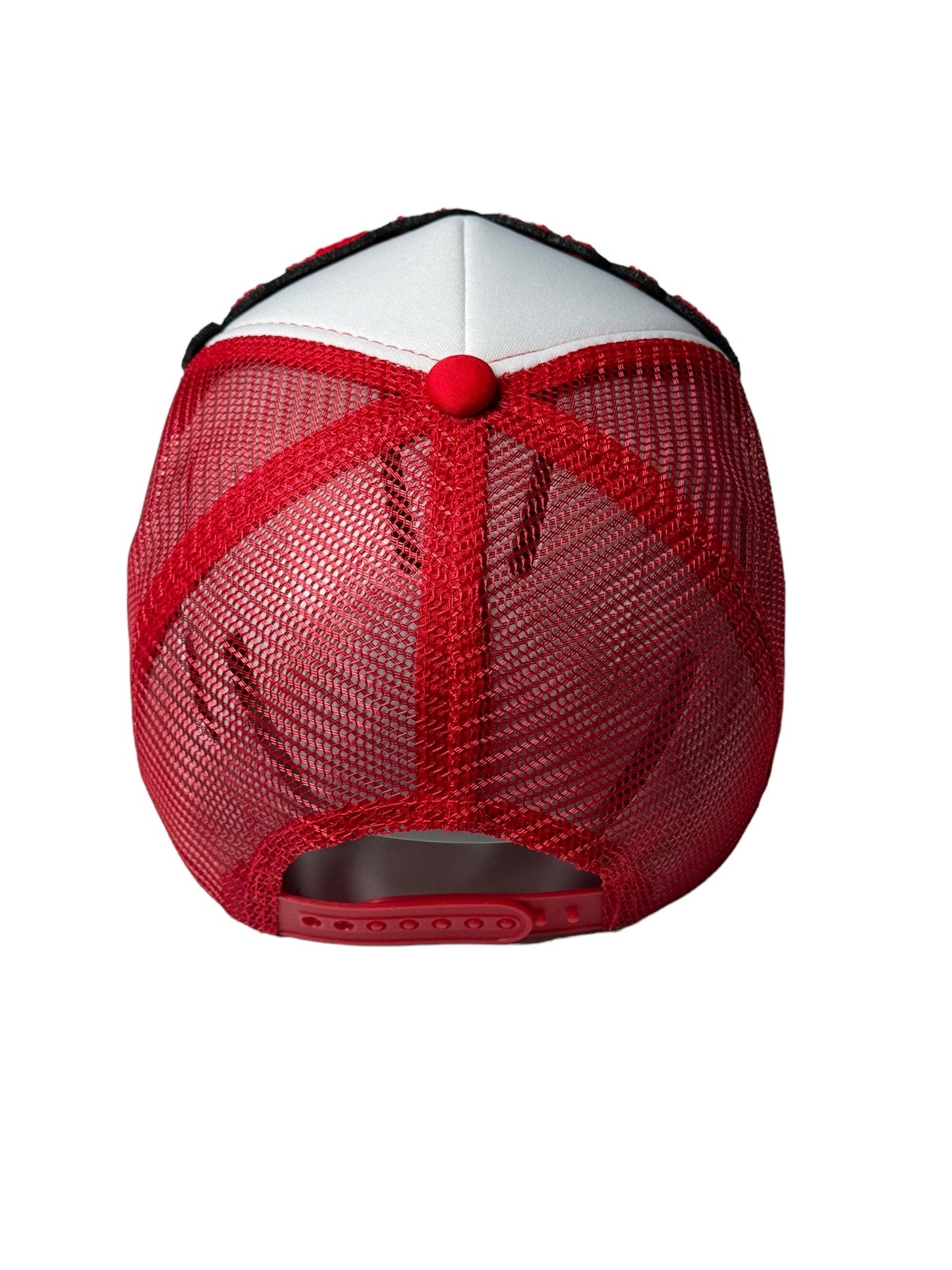 Chosen Foam Trucker Hat - Red and White Adjustable Cap