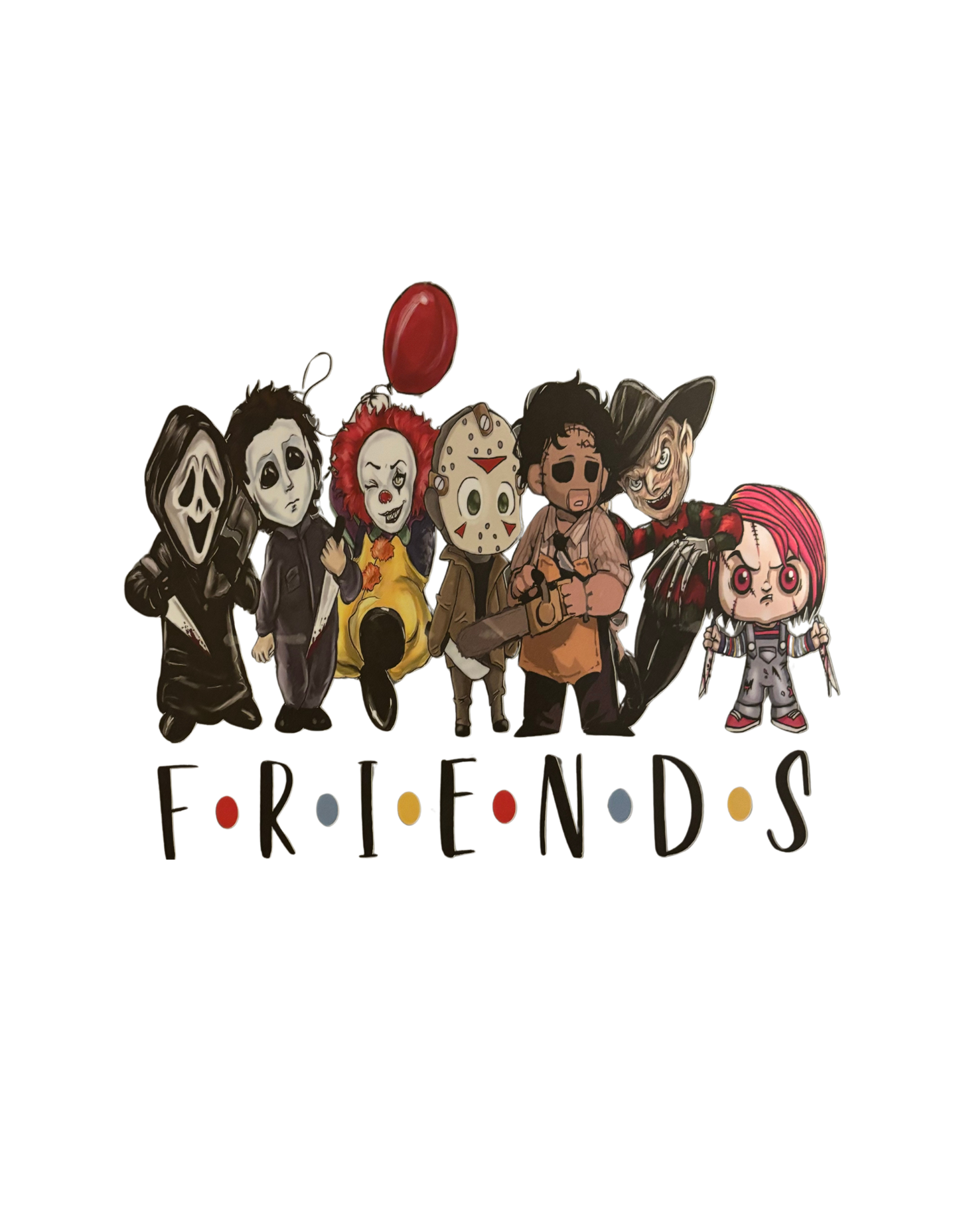 Friends Horror Print #5