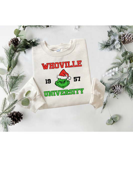 "Whoville University" Crewneck