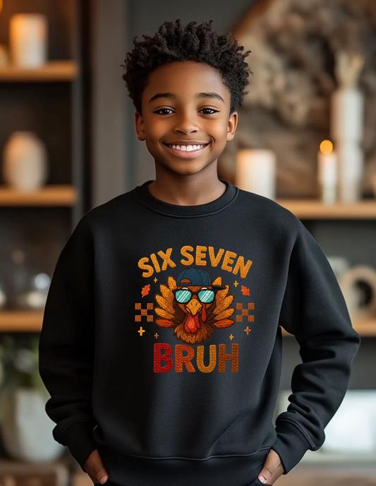 6/7 Thanksgiving Print - Kids T-Shirt Bar
