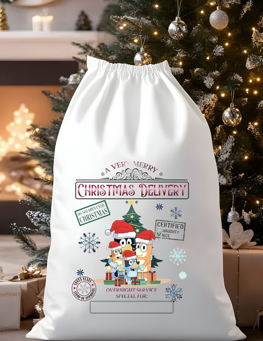 Custom Character Santa Bags