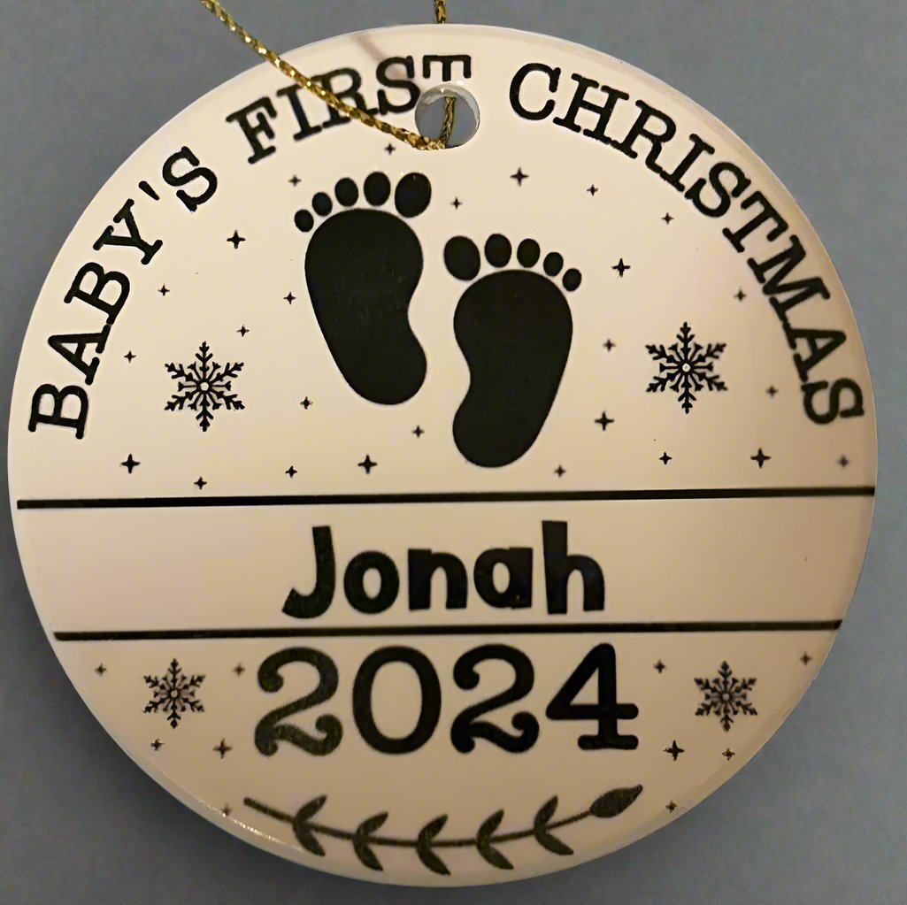 Custom Ceramic Ornament