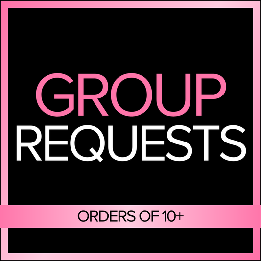 Group Shirts (10+ Shirts) | Order Request